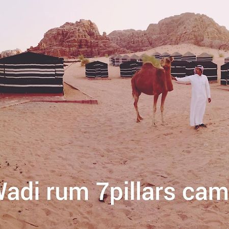 7 Pillars Camp & Jeep Tour In Wadi Rum Desert מראה חיצוני תמונה