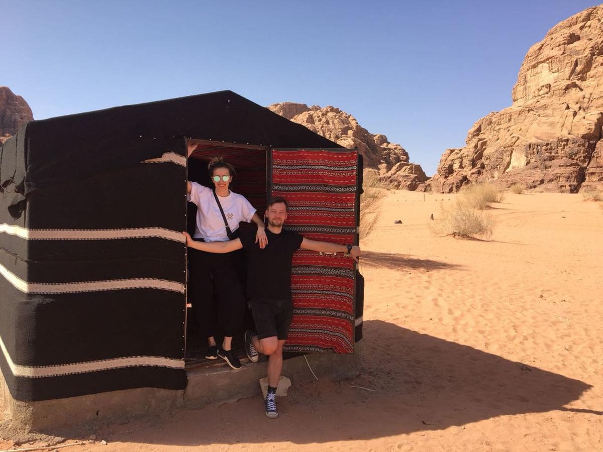 7 Pillars Camp & Jeep Tour In Wadi Rum Desert מראה חיצוני תמונה