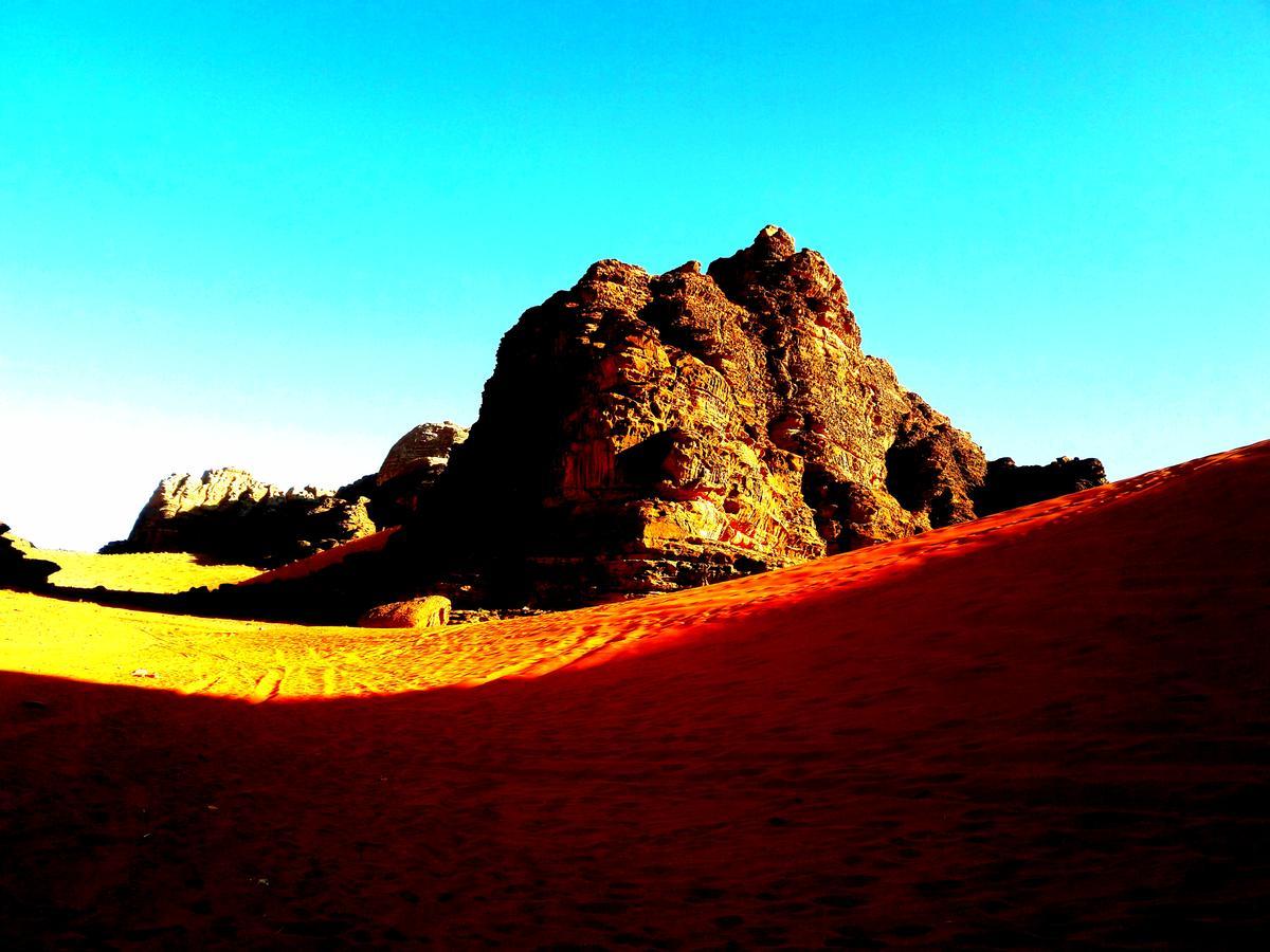 7 Pillars Camp & Jeep Tour In Wadi Rum Desert מראה חיצוני תמונה